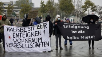 Eindrücke von der Demonstration "Deine Miete – Ihre Profite! Bezahlbarer Wohnraum für alle" | Foto: M. Schülke