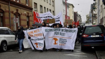 Eindrücke von der Demonstration "Deine Miete – Ihre Profite! Bezahlbarer Wohnraum für alle" | Foto: M. Schülke