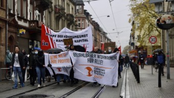 Eindrücke von der Demonstration "Deine Miete – Ihre Profite! Bezahlbarer Wohnraum für alle" | Foto: M. Schülke