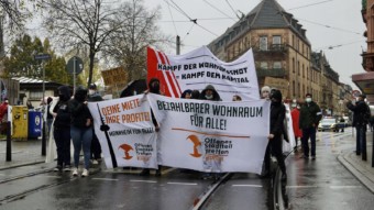 Eindrücke von der Demonstration "Deine Miete – Ihre Profite! Bezahlbarer Wohnraum für alle" | Foto: M. Schülke