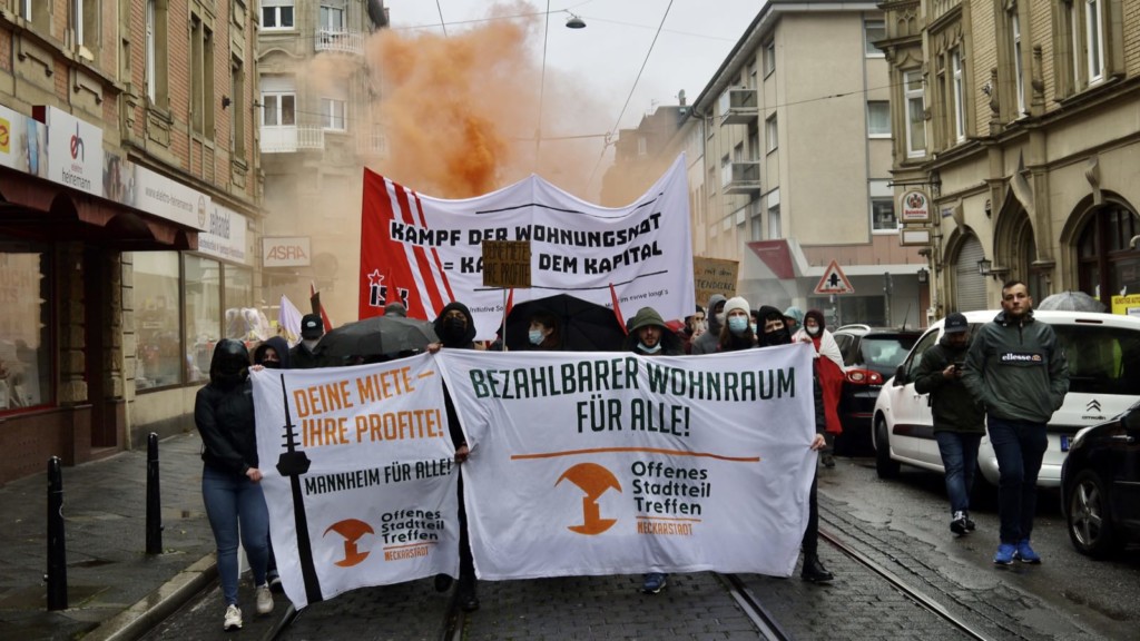 Eindrücke von der Demonstration "Deine Miete – Ihre Profite! Bezahlbarer Wohnraum für alle" | Foto: M. Schülke