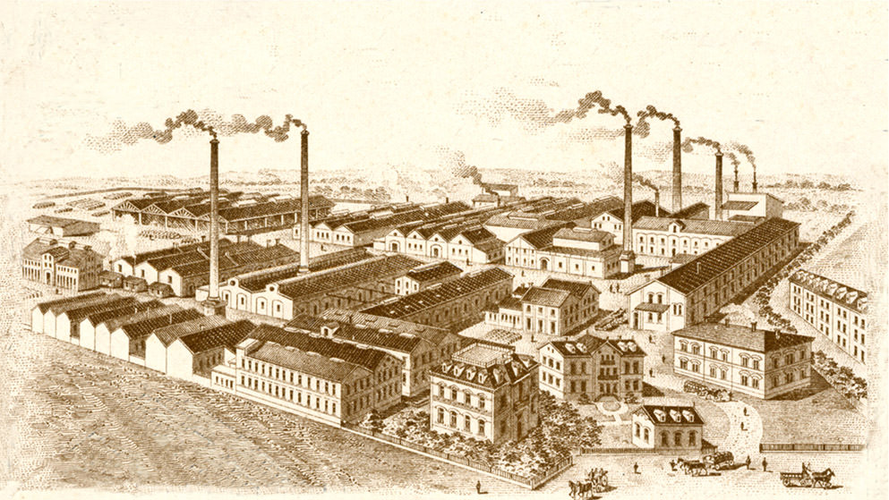 chemiefabrik zimmer bild marchivum - 150 Jahre Neckarstadt: Arbeiterwohnungen und Industrieanlagen jenseits des Neckars