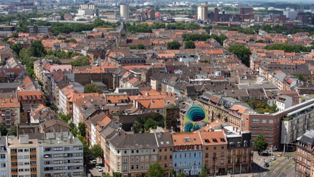 Blick auf die heutige Neckarstadt-West | Foto: privat