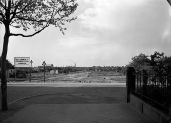 Die Spelzengärten am Rand der Neckarstadt (1936), damals sozialer Brennpunkt und Obdachlosensiedlung | Bild: MARCHIVUM