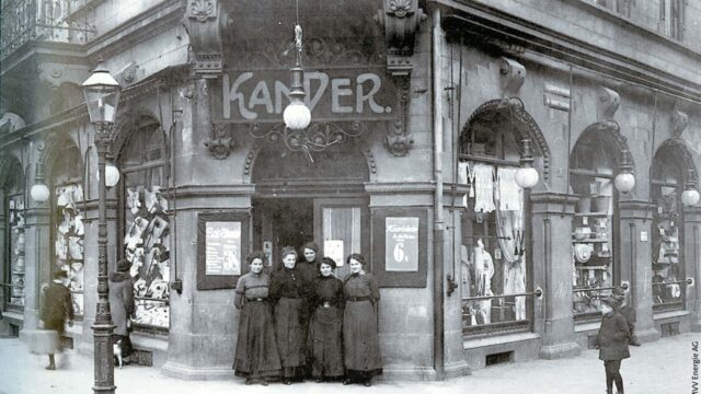 Das ehemalige Warenhaus Kander in der Neckarstadt-West wird heute u.a. von einem Discounter genutzt | Foto: MVV Energie AG