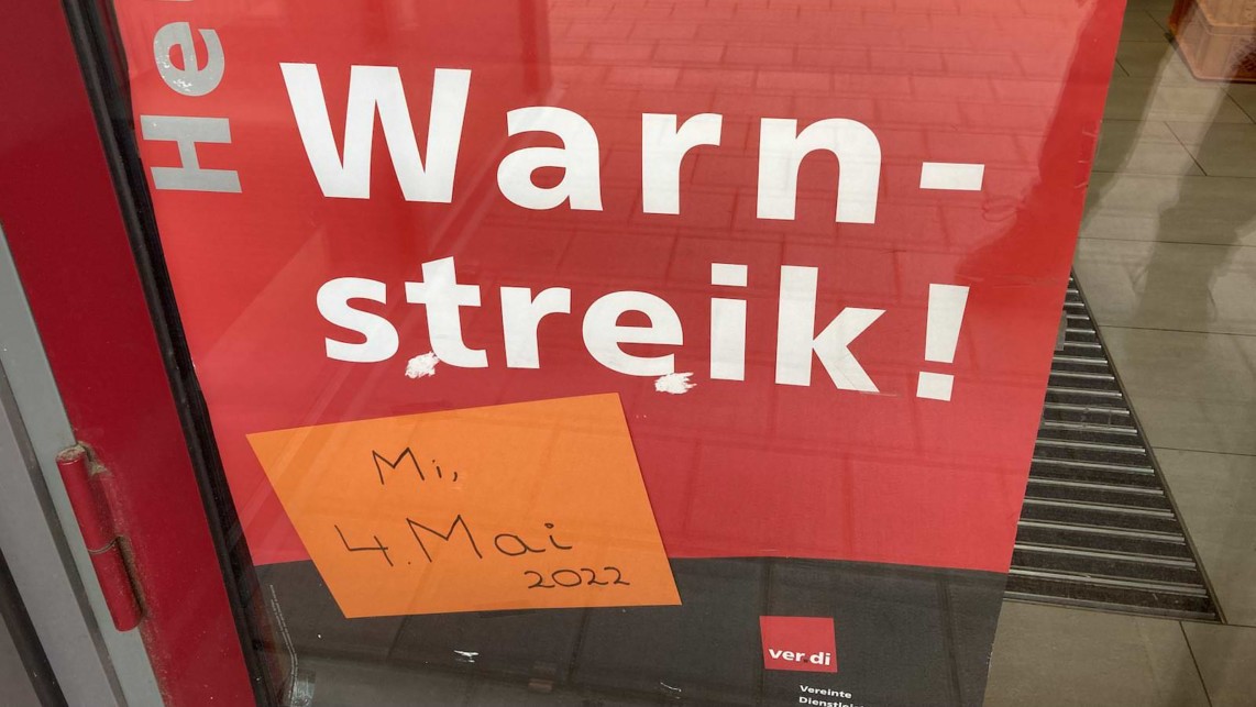 ver.di ruft zum Warnstreik auf | Foto: M. Schülke