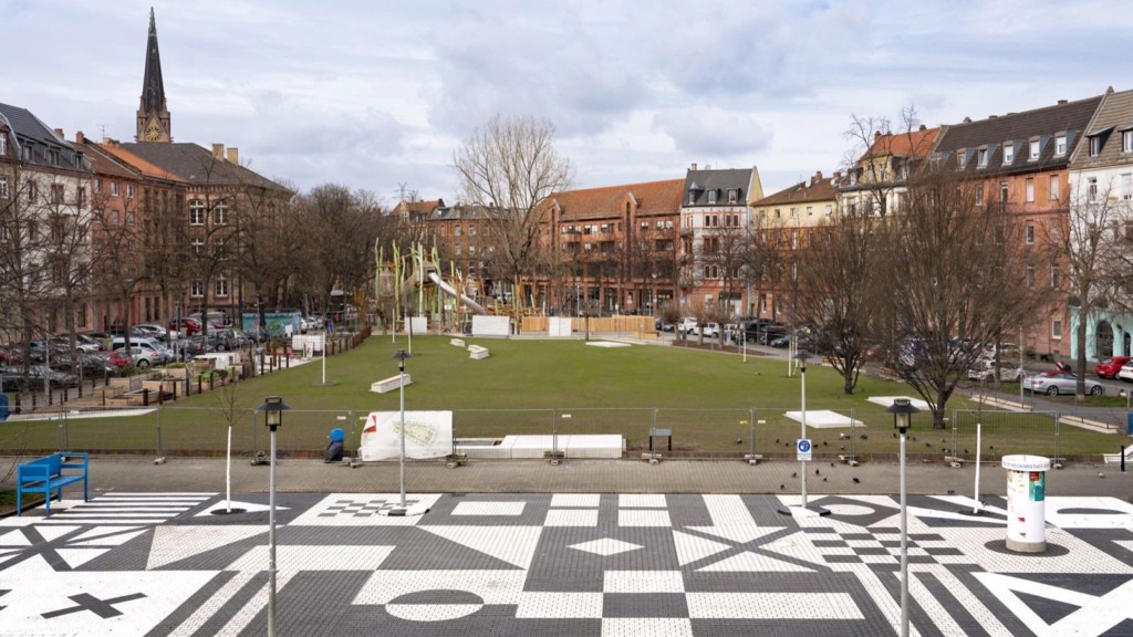 Der Neumarkt in der Neckarstadt-West soll "eine ökologisch und stadtklimatisch wirksame Freifläche und einen inklusiven Quartiersmittelpunkt" darstellen | Foto: MWSP / Annette Mück