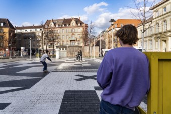 Der Neumarkt in der Neckarstadt-West soll alle Nutzergruppen ansprechen | Foto: MWSP / Annette Mück