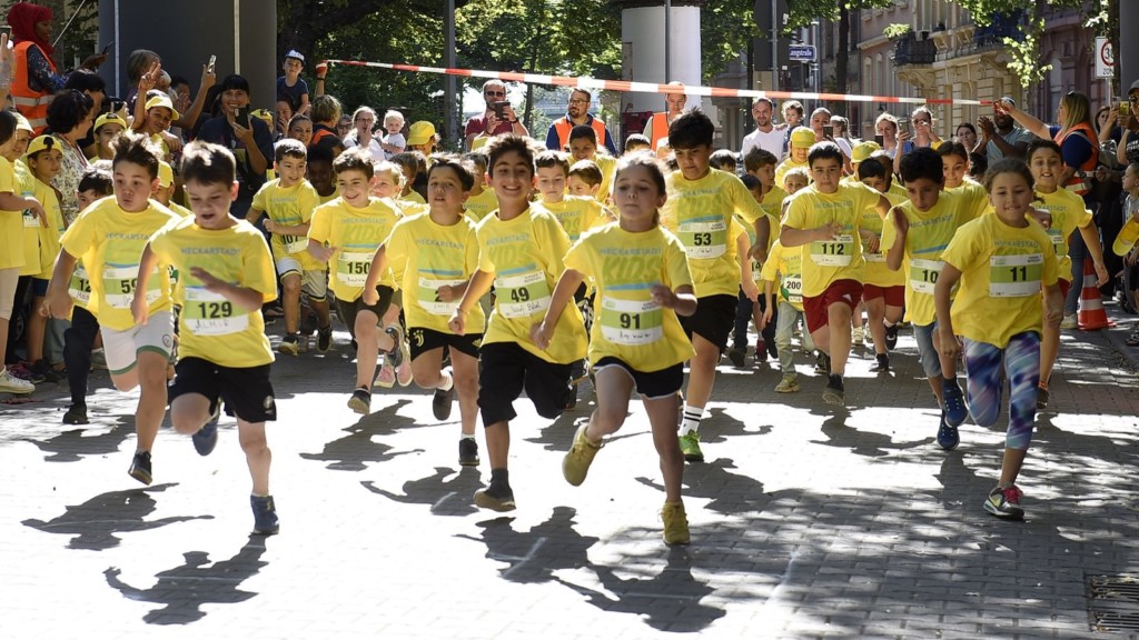 163 Kinder gingen beim 3. Neckarstadt Cup an den Start | Foto: Thomas Tröster