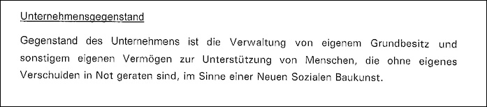 Der Cavalletto Social Club dient der Unterstützung von Menschen, die ohne eigenes Verschulden in Not geraten sind | Quelle: Handelsregister