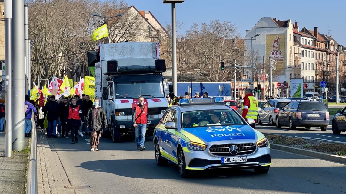 ver.di ruft zur Demo auf | Foto: M. Schülke