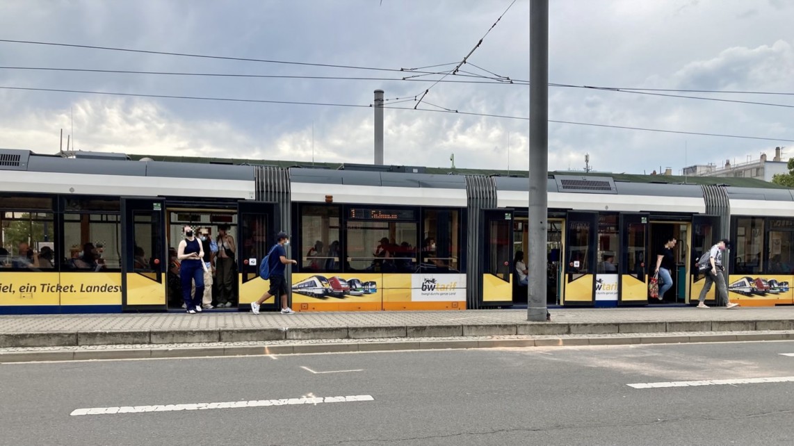 Eine Stadtbahn der RNV (Symbolbild) | Foto: M. Schülke