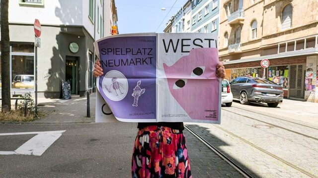 Die Erstausgabe von "Westi" wird aufgeschlagen | Foto: CaCm