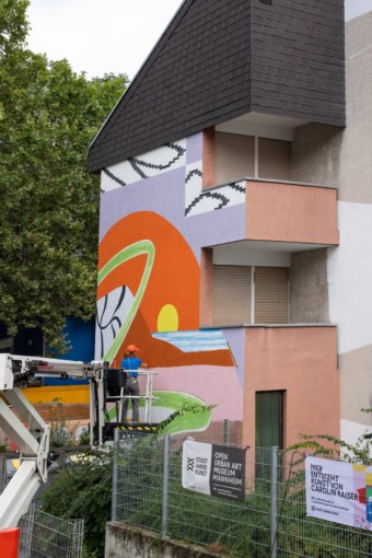 Impressionen aus dem Making of | Foto: Alexander Krziwanie / Stadt.Wand.Kunst