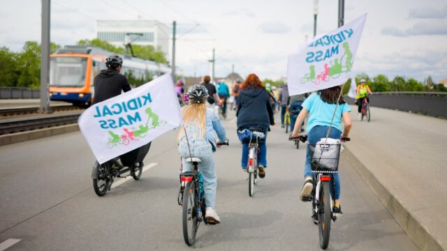 Fahrraddemo Kidical Mass Mannheim | Bild: KIM