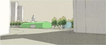 Das neue Einraumhaus aus fast allen Perspektiven | Bild: Stadt Mannheim