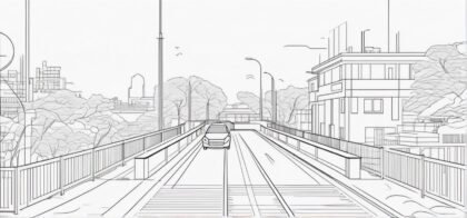 kammerschleuse-skizze KI-generierte Skizze der Kammerschleuse