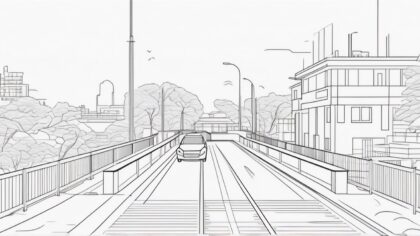 KI-generierte Skizze der Kammerschleuse