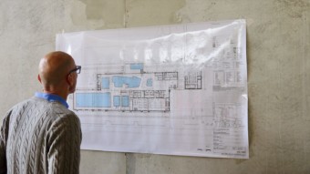 Beim Richtfest für das Kombibad Herzogenried im September 2024 | Foto: M. Schülke