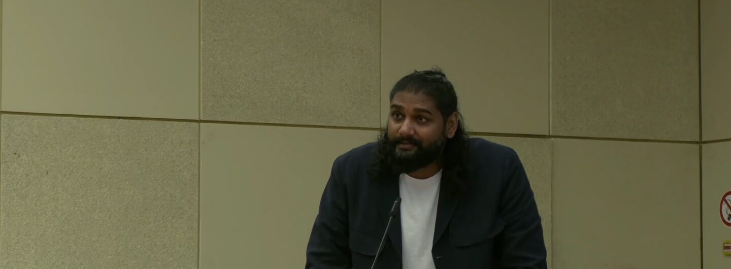 Jeasuthan Nageswaran, Leiter des Antidiskriminierungsbüros Mannheim | Screenshot: mannheim-videos.de