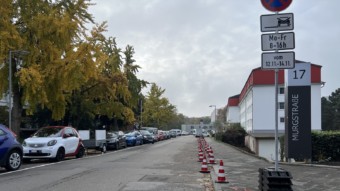 Diese Woche wird auch die andere Straßenseite neu markiert sein | Foto: M. Schülke