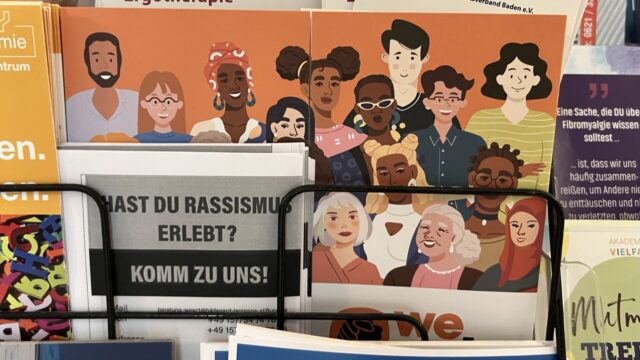 Infomaterial im Haus für Vielfalt und Engagement | Foto: M. Schülke