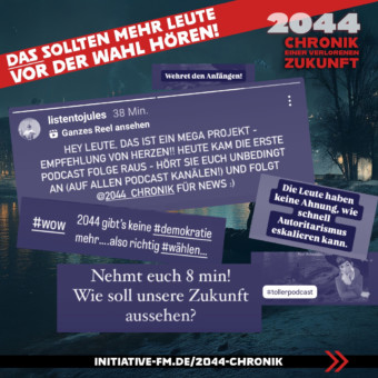 2044 – Chronik einer verlorenen Zukunft