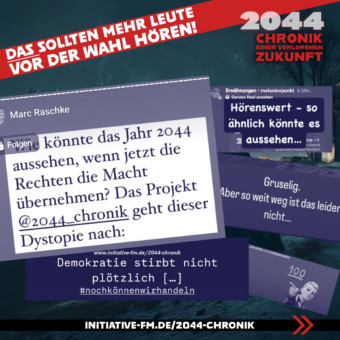 2044 – Chronik einer verlorenen Zukunft