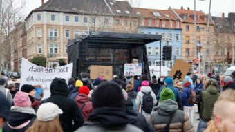 Der Kulturkampf von rechts ist endgültig im Mannheimer Gemeinderat angekommen, meinen viele Demonstrierende | Foto: CKI