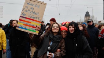 Das Motto der Demo lautete: "Solidaritat statt Privilegien - Gegen reaktionäre Haushaltspolitik!" | Foto: CKI