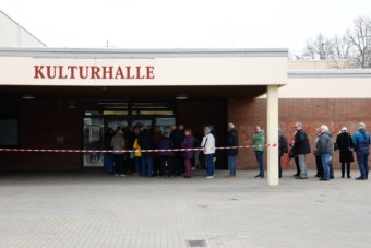 Protest gegen Merz in Feudenheim | Foto: CKI