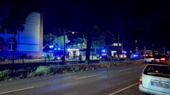 Feuerwehreinsatz am Ludwig-Frank-Gymnasium | Foto: M. Schülke