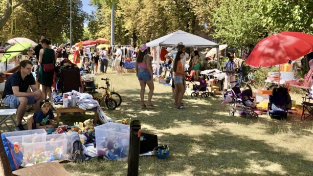 Flohmarkt im Grünen mit historischer Kulisse | Foto: Kulturley e.V.