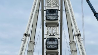 Das Riesenrad "City Star" auf dem südlichen Alten Messplatz | Foto: M. Schülke