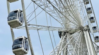 Das Riesenrad "City Star" auf dem südlichen Alten Messplatz | Foto: M. Schülke
