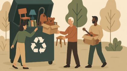 symbolbild-kreislaufwirtschaft-nachhaltigkeit-recycling Symbolbild Kreislaufwirtschaft | Quelle: KI-generiert