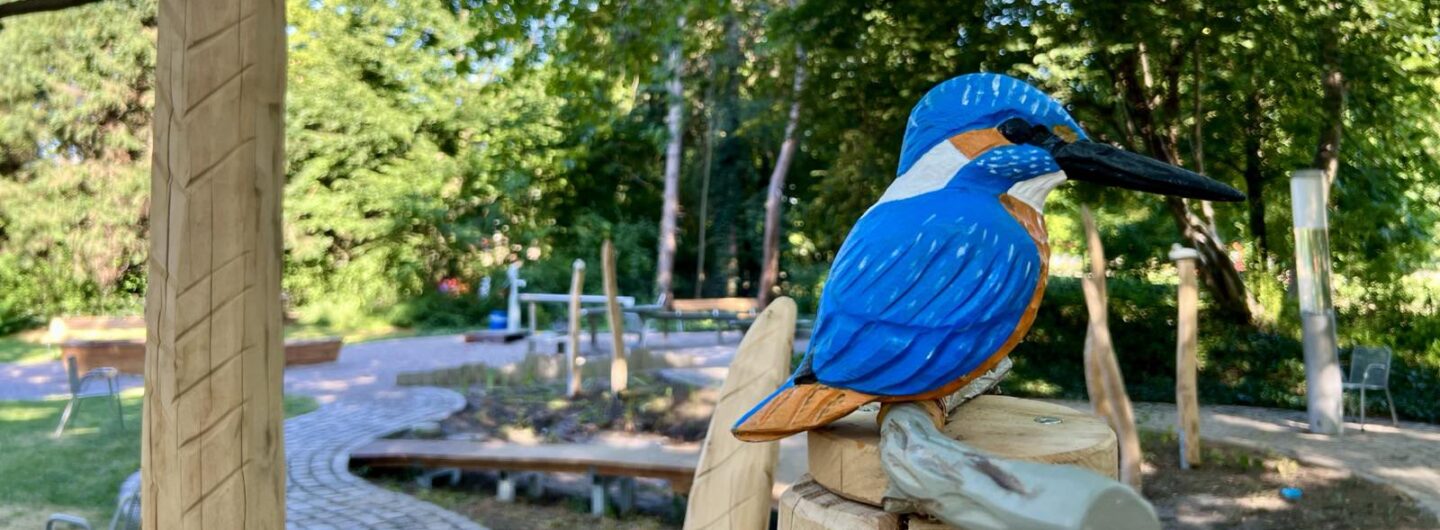 Der neue Wasserspielplatz gehört schon jetzt zu den Highlights des Herzogenriedparks | Foto: M. Schülke