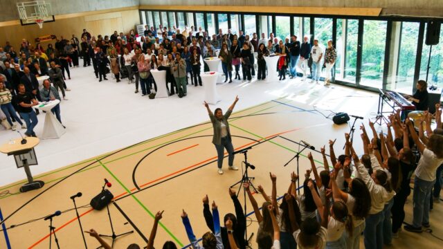 Feierliche Einweihung der neuen Sporthalle der IGMH | Foto: Stadt Mannheim