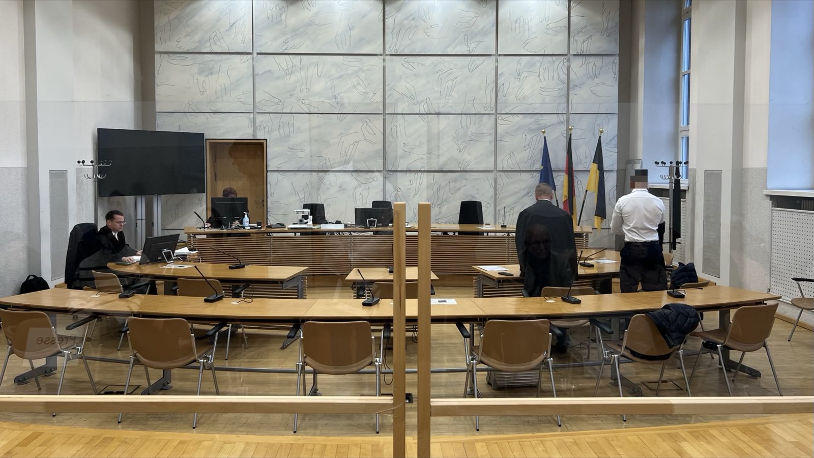 Im Amtsgericht Mannheim begann die Verhandlung gegen den Polizisten | Foto: M. Schülke