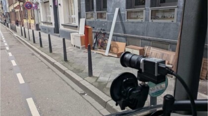 Die Stadt Mannheim testet seit Ende März Kamerasysteme an Müllfahrzeugen. Die Systeme sollen Verschmutzungen im öffentlichen Raum automatisch erkennen | Bild: Stadt Mannheim